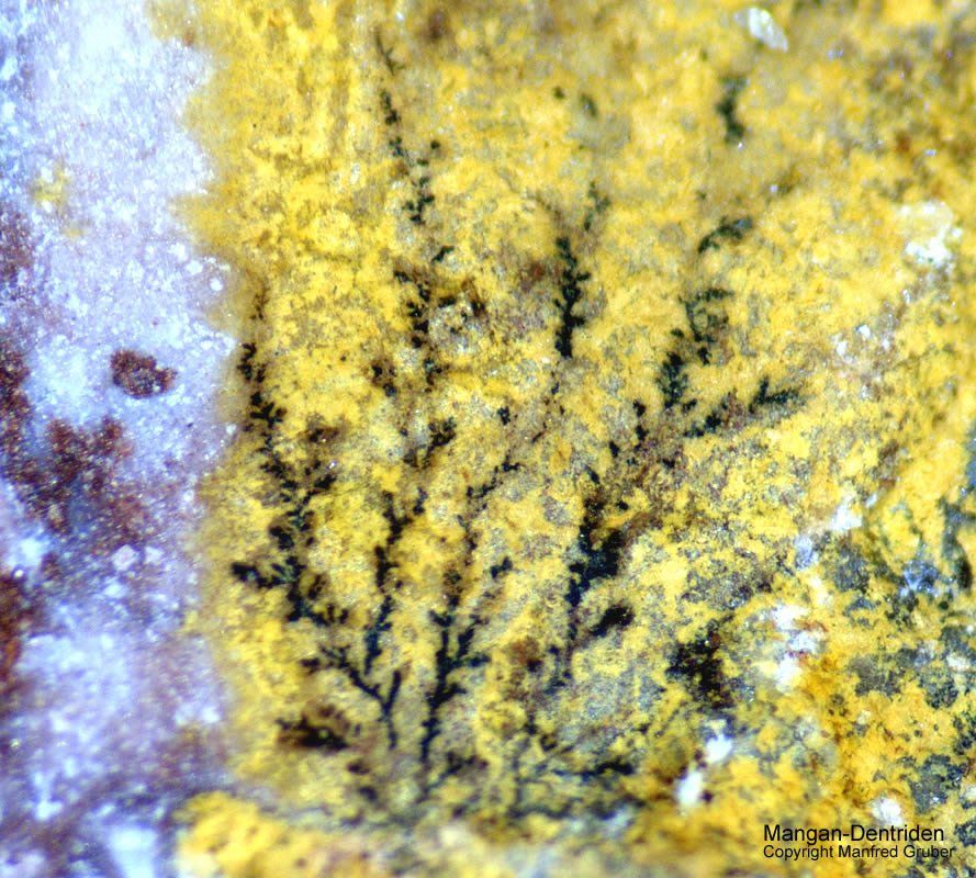 Grube Clara Mineralien Manganogel Schwarzwald Hausach