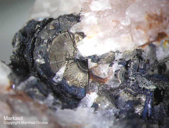 Grube Clara Mineralien Markasit Schwarzwald Hausach