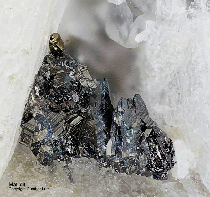 Grube Clara Mineralien Matildit Schwarzwald Hausach