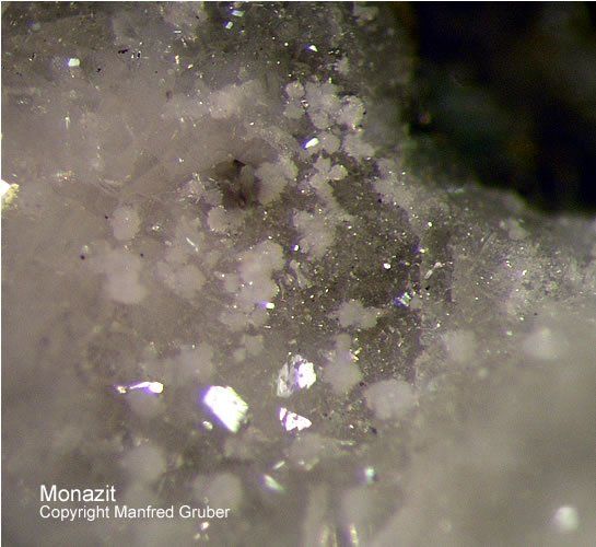 Grube Clara Mineralien Monazit Schwarzwald Hausach