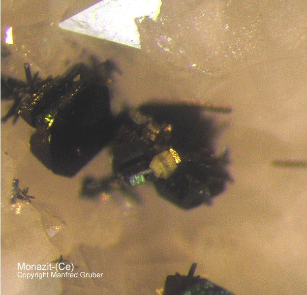 Grube Clara Mineralien Monazit Schwarzwald Hausach