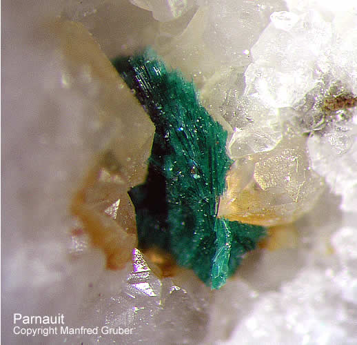 Grube Clara Mineralien Parnauit Schwarzwald Hausach