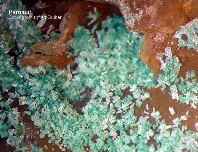Grube Clara Mineralien Parnauit Schwarzwald Hausach