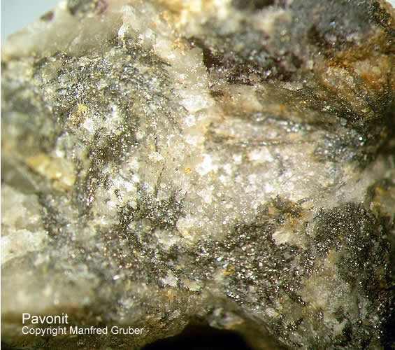 Grube Clara Mineralien Pavonit Schwarzwald Hausach