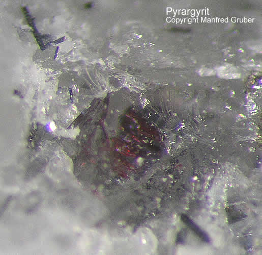Grube Clara Mineralien Pyrargyrit Schwarzwald Hausach