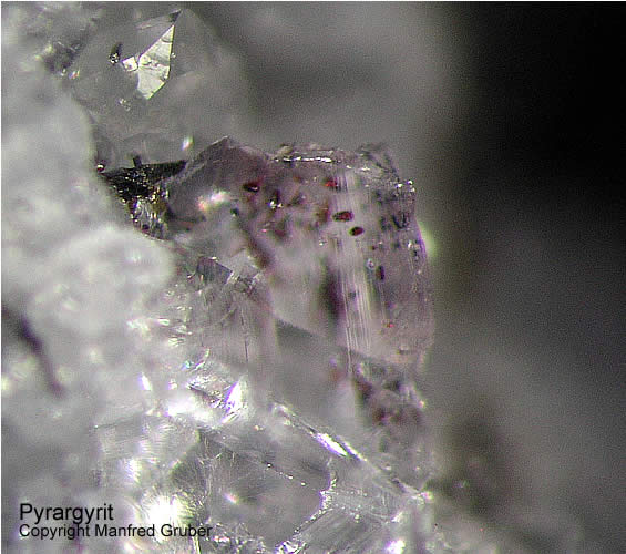 Grube Clara Mineralien Pyrargyrit Schwarzwald Hausach