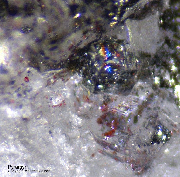 Grube Clara Mineralien Pyrargyrit Schwarzwald Hausach