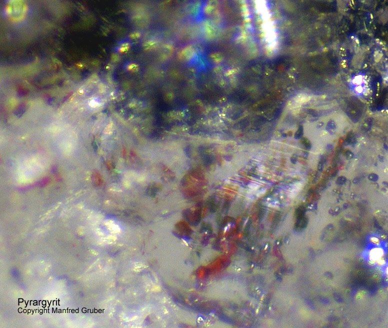Grube Clara Mineralien Pyrargyrit Schwarzwald Hausach