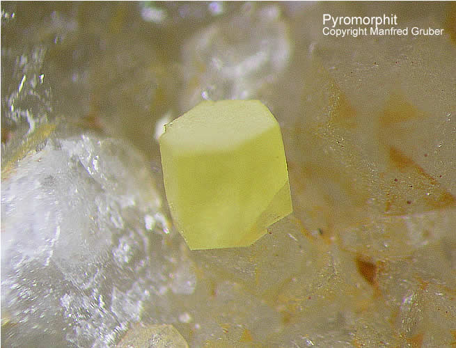 Grube Clara Mineralien Pyromorphit Schwarzwald Hausach