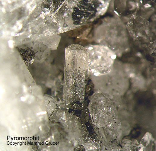 Grube Clara Mineralien Pyromorphit Schwarzwald Hausach