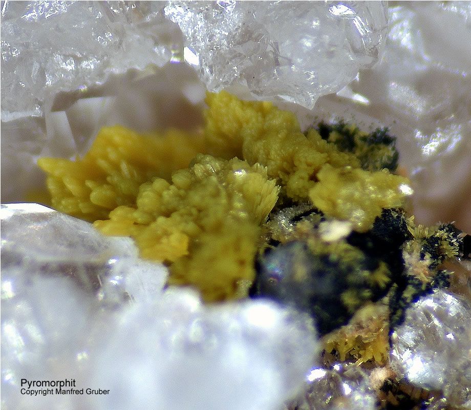 Grube Clara Mineralien Pyromorphit Schwarzwald Hausach