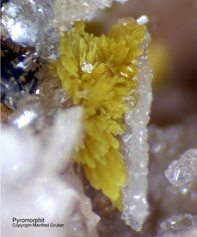 Grube Clara Mineralien Pyromorphit Schwarzwald Hausach