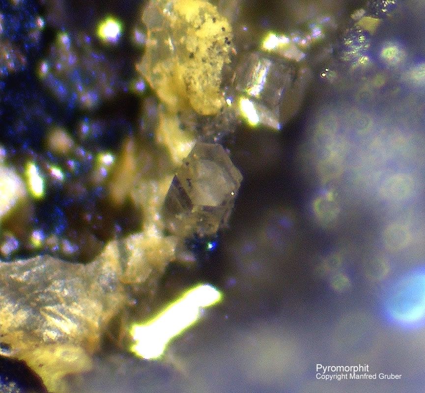 Grube Clara Mineralien Pyromorphit Schwarzwald Hausach