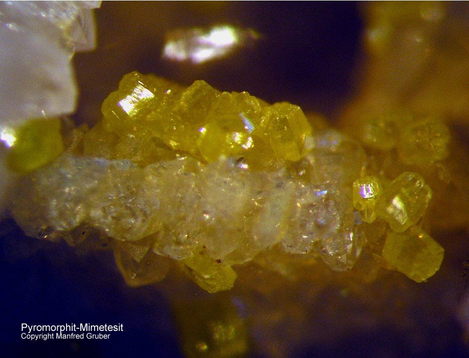 Grube Clara Mineralien Pyromorphit Schwarzwald Hausach
