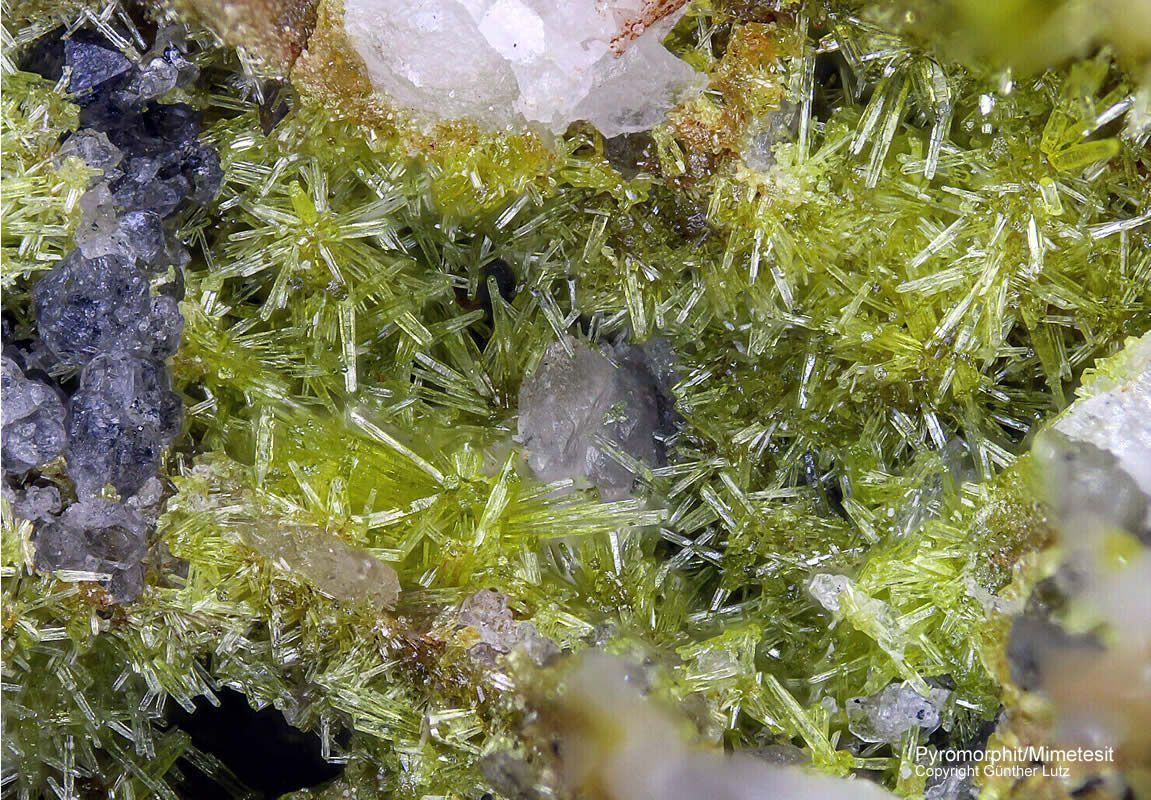 Grube Clara Mineralien Pyromorphit Schwarzwald Hausach