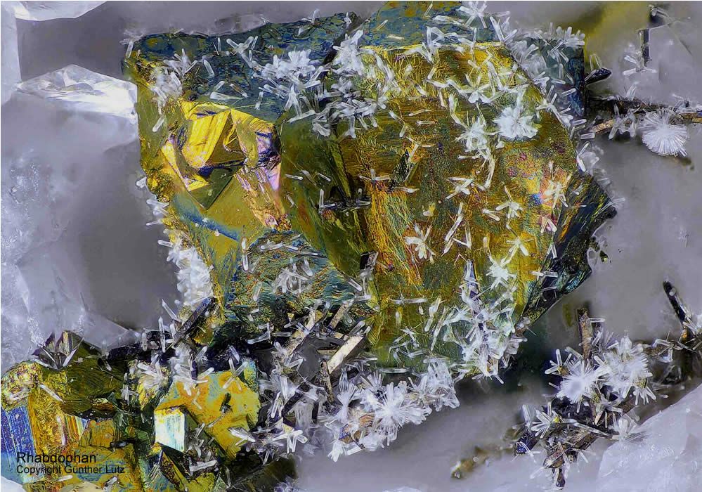 Grube Clara Mineralien Rhabdophan Schwarzwald Wolfach