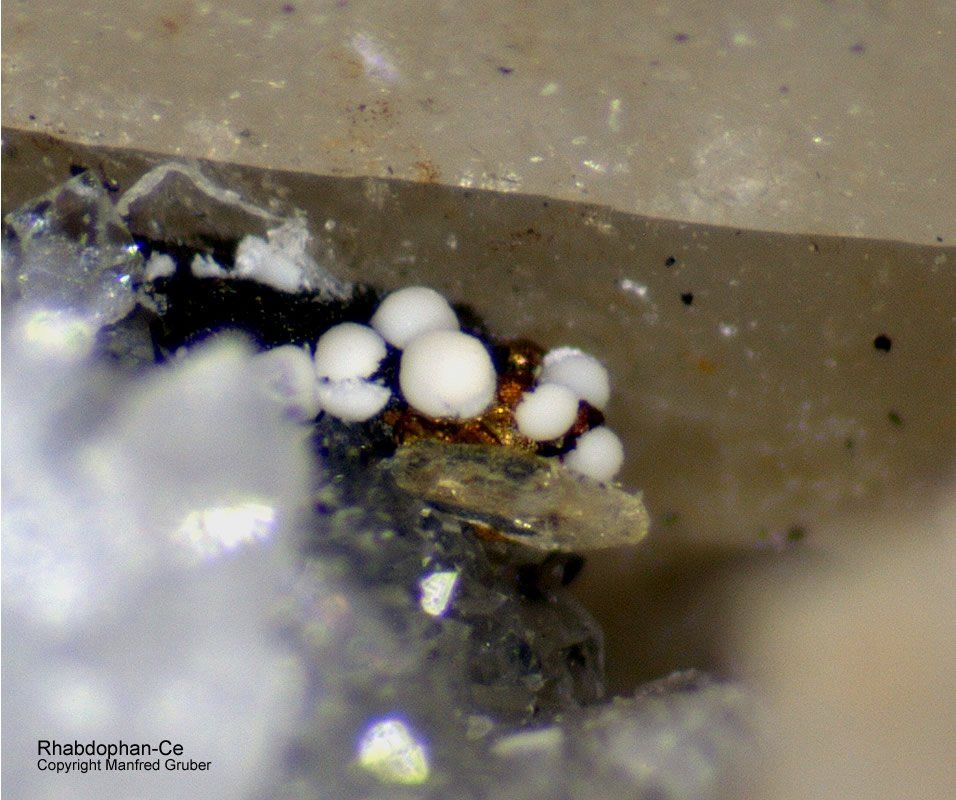 Grube Clara Mineralien Rhabdophan Schwarzwald Wolfach