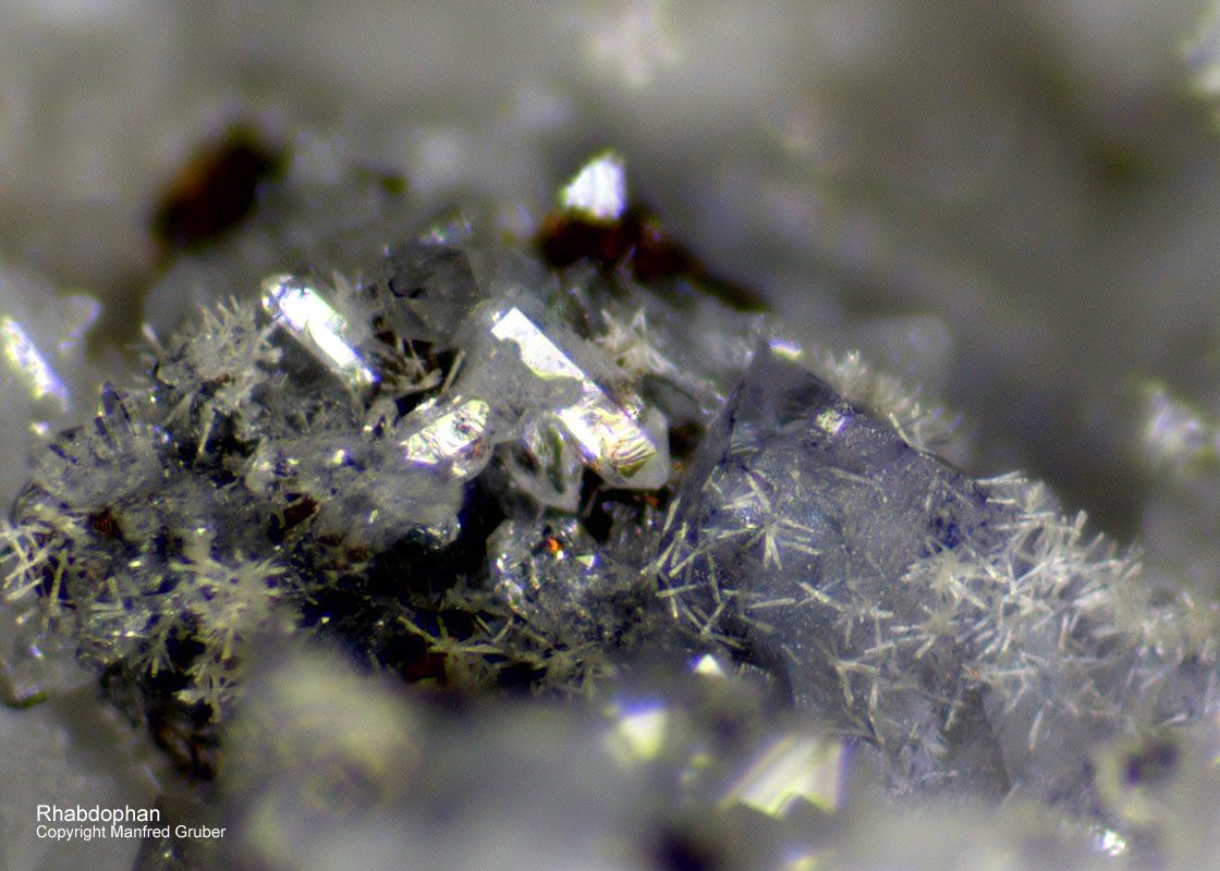 Grube Clara Mineralien Rhabdophan Schwarzwald Wolfach