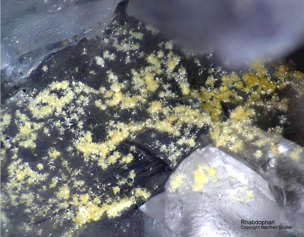 Grube Clara Mineralien Rhabdophan Schwarzwald Wolfach