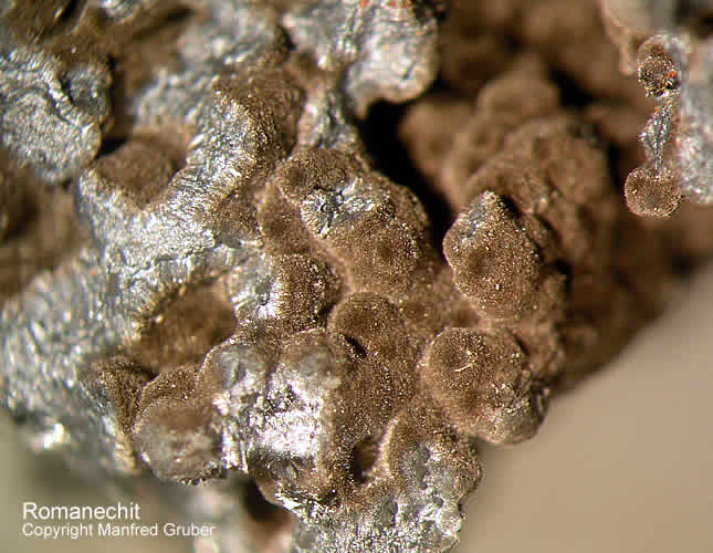 Grube Clara Mineralien Romanèchit Schwarzwald Hausach