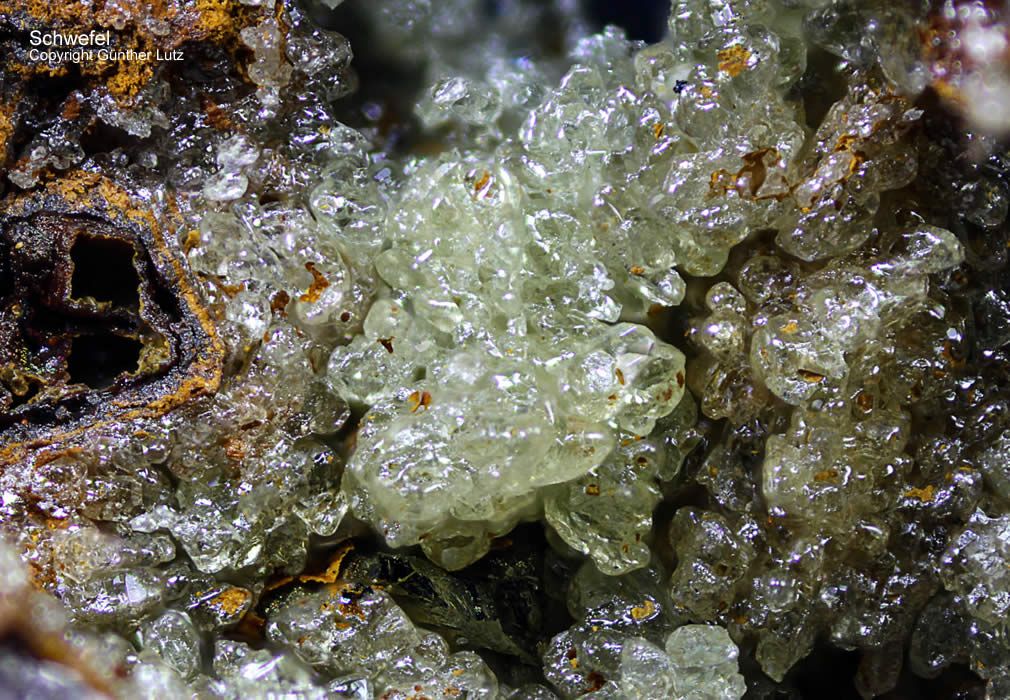 Grube Clara Mineralien Schwefel Schwarzwald Hausach