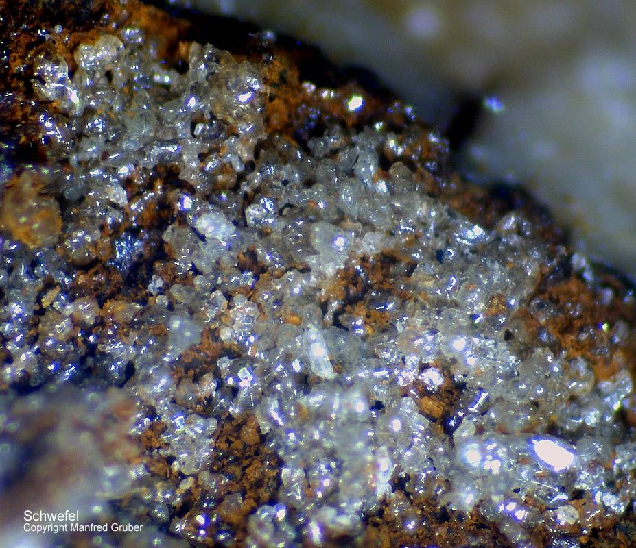 Grube Clara Mineralien Schwefel Schwarzwald Hausach