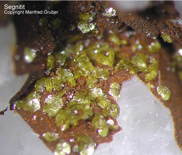 Grube Clara Mineralien Segnitit Schwarzwald Hausach