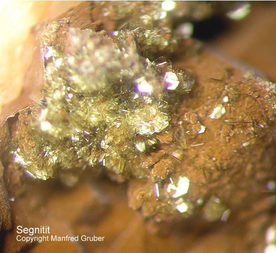 Grube Clara Mineralien Segnitit Schwarzwald Hausach