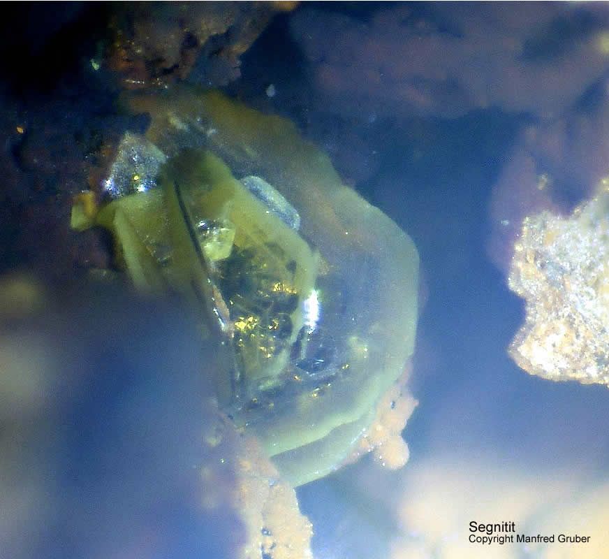 Grube Clara Mineralien Segnitit Schwarzwald Hausach