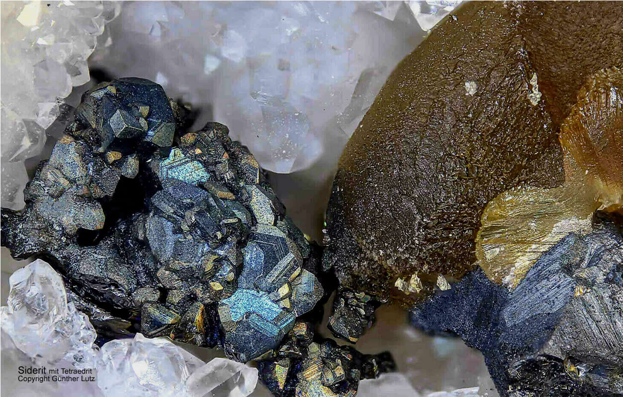 Grube Clara Mineralien Siderit Schwarzwald Hausach