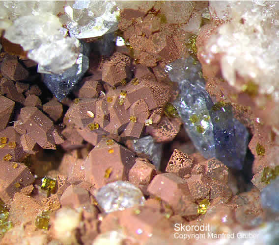 Grube Clara Mineralien Skorodit Schwarzwald Hausach