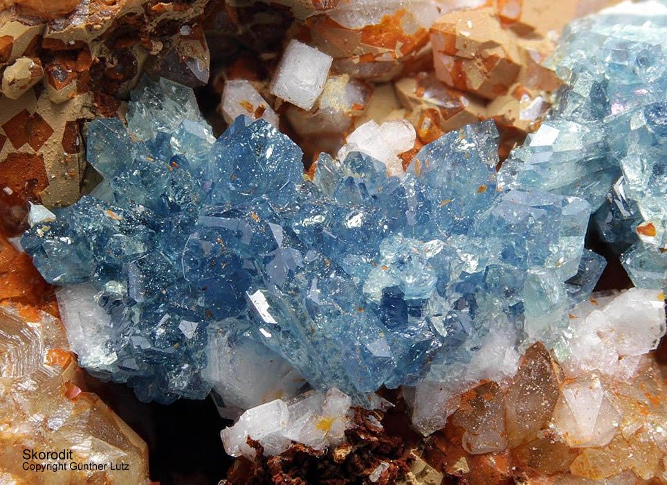 Grube Clara Mineralien Skorodit Schwarzwald Hausach