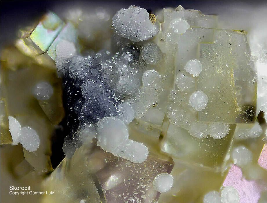 Grube Clara Mineralien Skorodit Schwarzwald Hausach