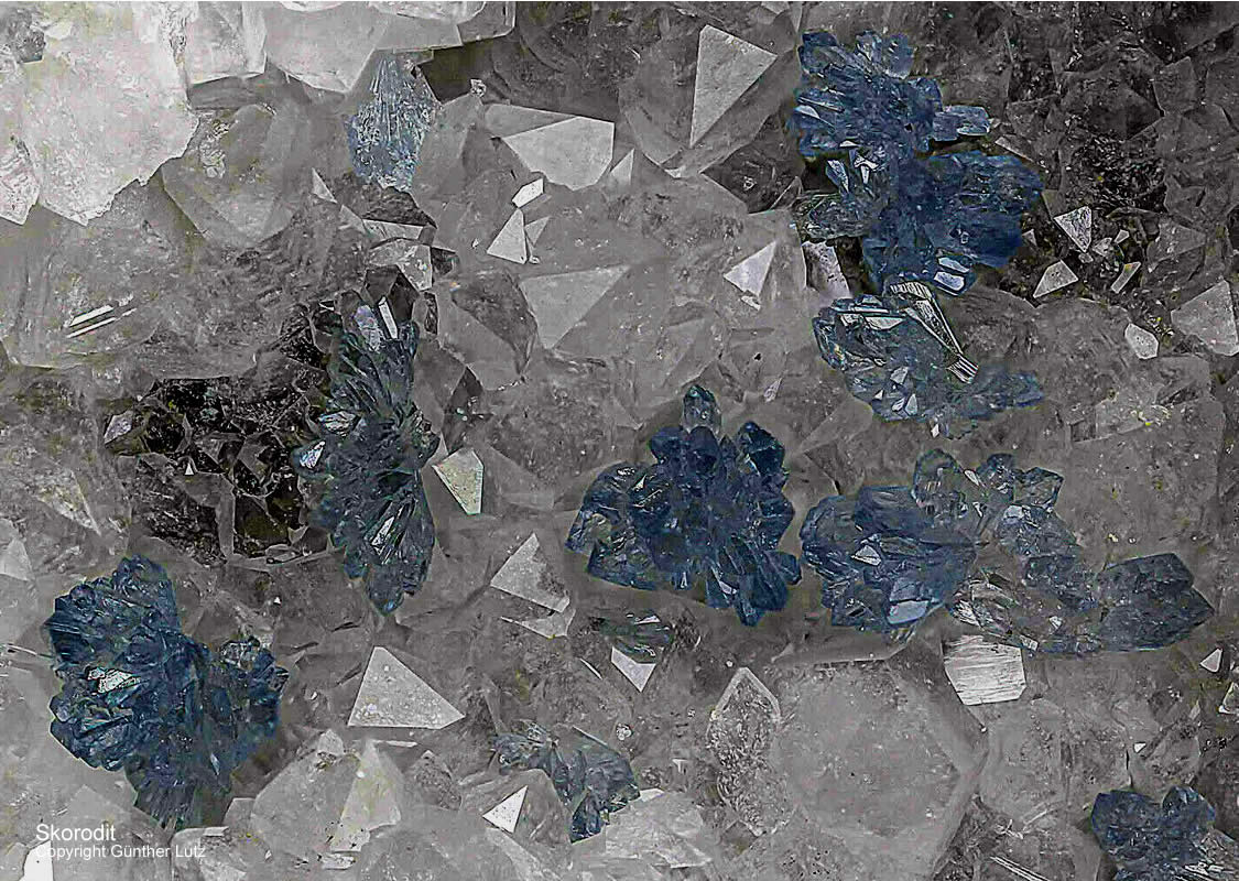 Grube Clara Mineralien Skorodit Schwarzwald Hausach