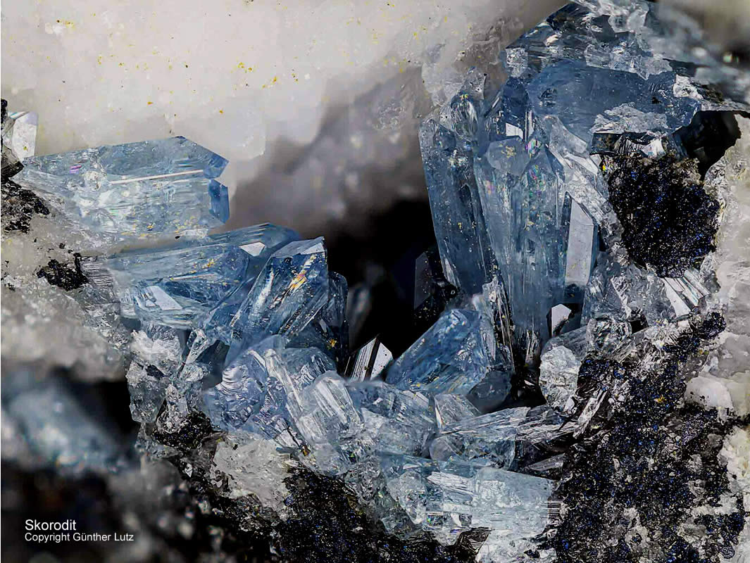 Grube Clara Mineralien Skorodit Schwarzwald Hausach