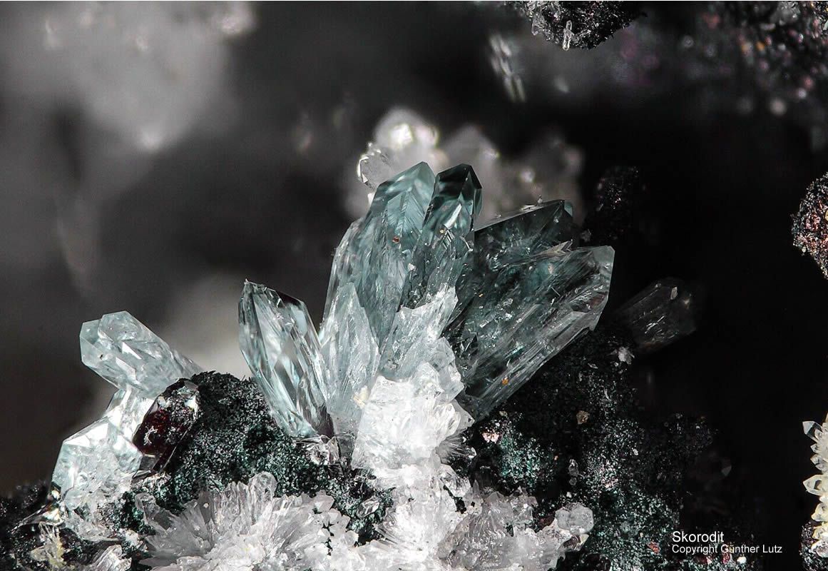 Grube Clara Mineralien Skorodit Schwarzwald Hausach
