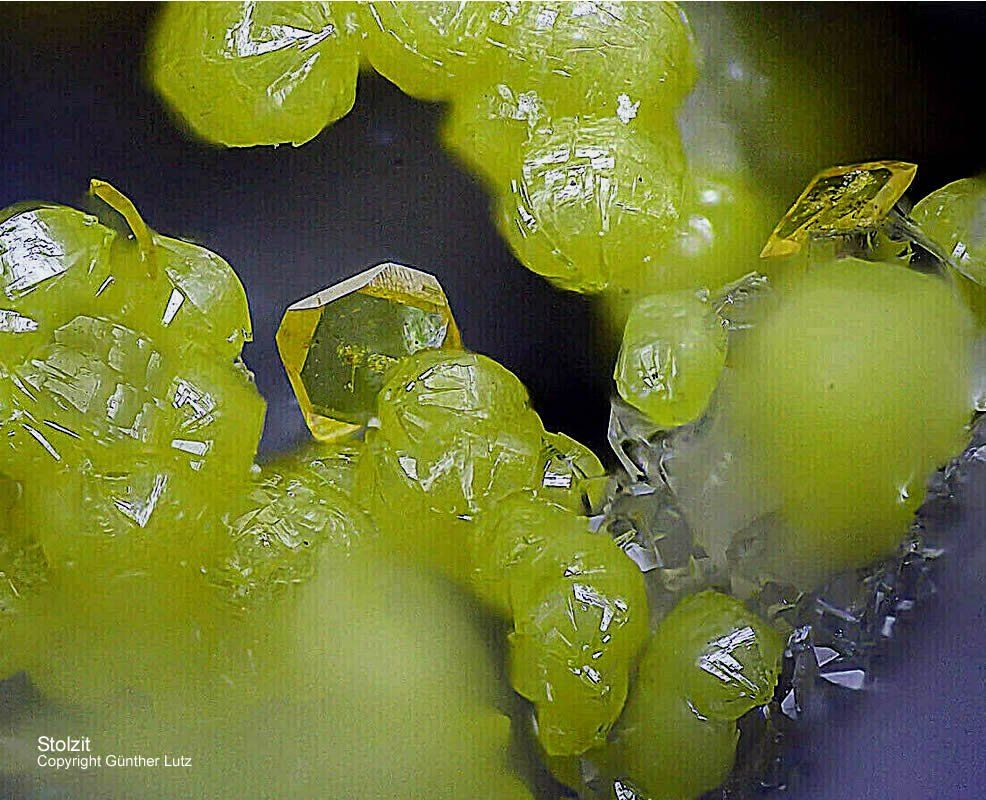 Grube Clara Mineralien Stolzit Schwarzwald Hausach