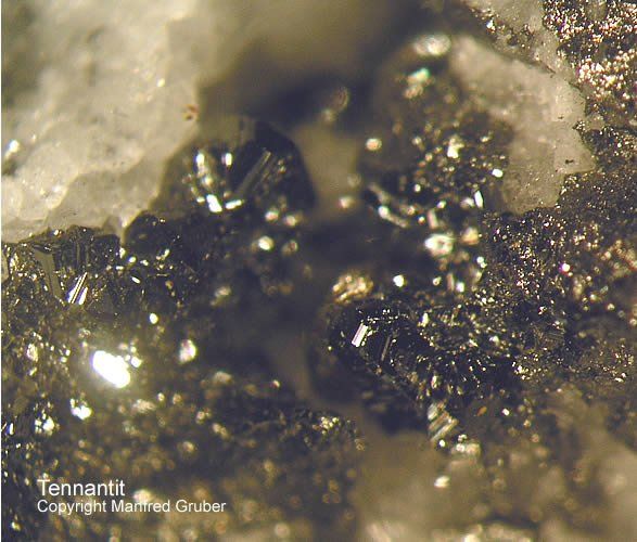 Grube Clara Mineralien Tennantit Schwarzwald Hausach