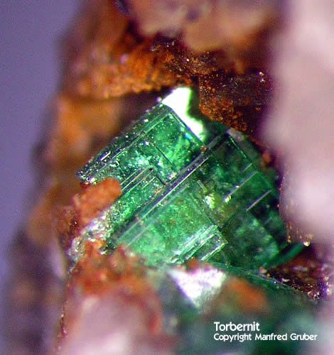 Grube Clara Mineralien Torbernit Schwarzwald Hausach