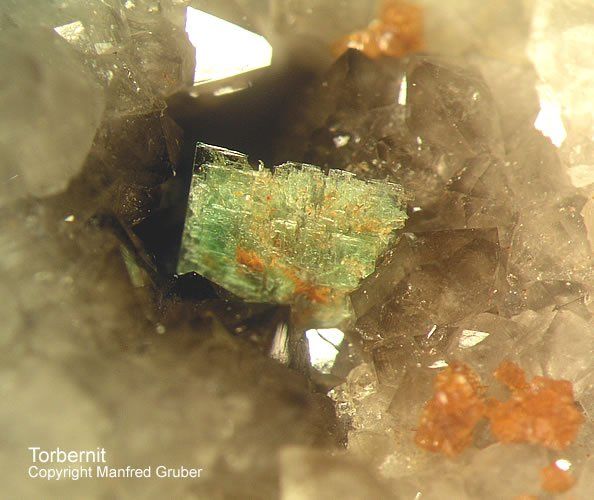 Grube Clara Mineralien Torbernit Schwarzwald Hausach