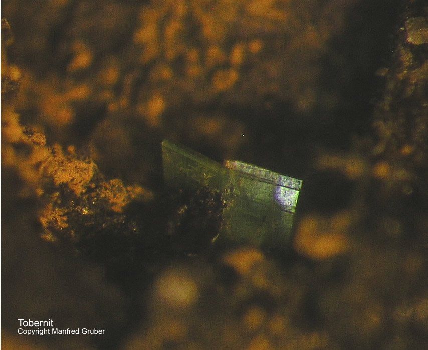 Grube Clara Mineralien Torbernit Schwarzwald Hausach