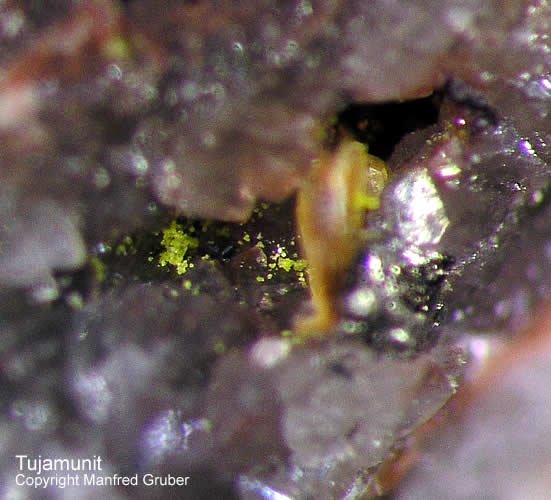 Grube Clara Mineralien Tyuyamunit Schwarzwald Hausach