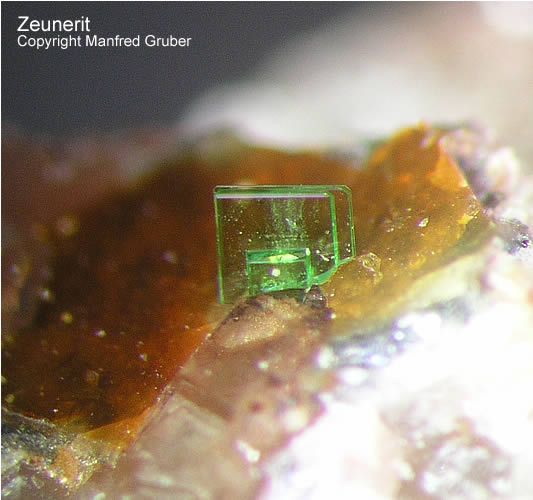 Grube Clara Mineralien Zeunerit Schwarzwald Hausach