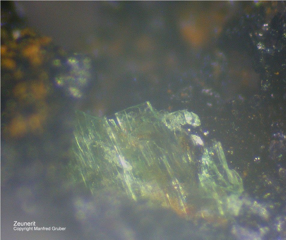 Grube Clara Mineralien Zeunerit Schwarzwald Hausach