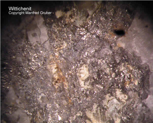 Grube Daniel Mineralien Wittichinit Schwarzwald Gallenbachtal