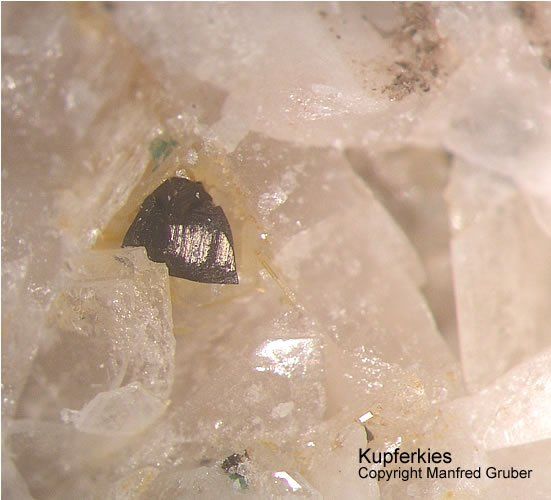 Grube Daniel Mineralien Kupferkies Schwarzwald Gallenbachtal