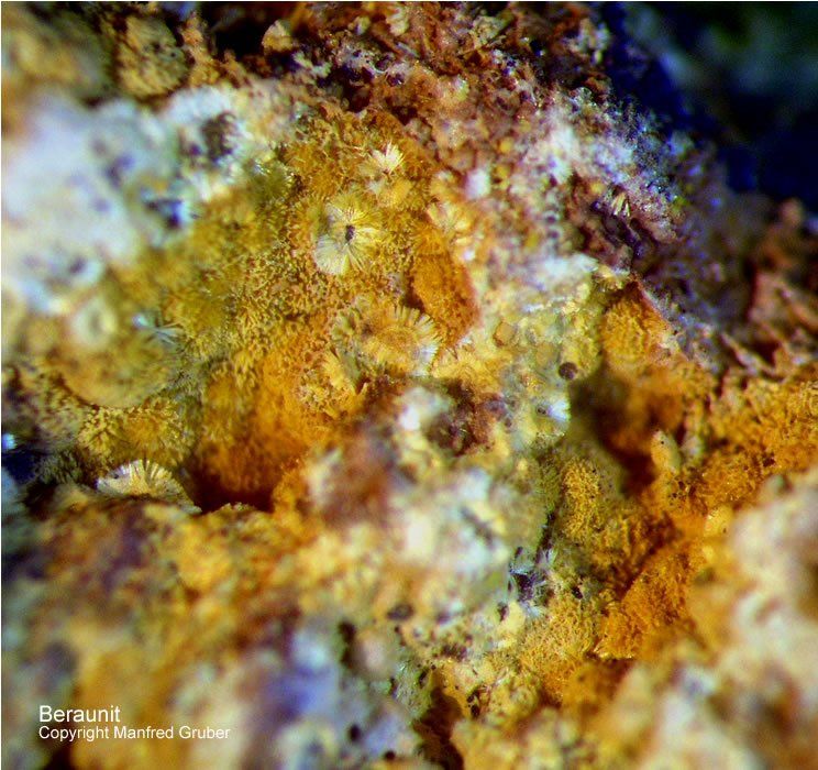Sauerland Mineralien Grube David Beraunit Warstein