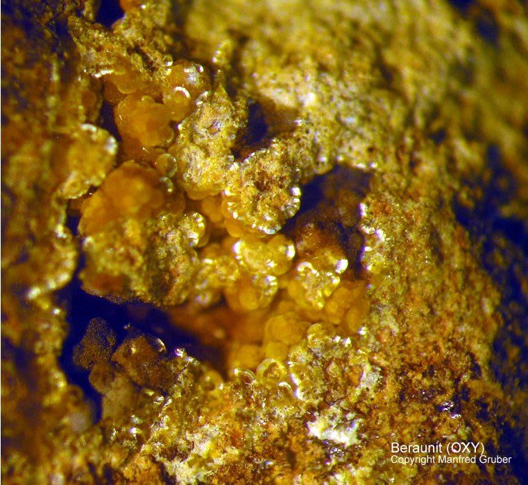 Sauerland Mineralien Grube David Beraunit Warstein