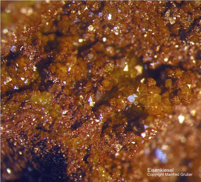 Sauerland Mineralien Grube David Eisenkiesel Warstein