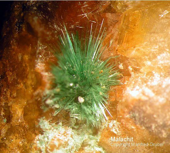 Sauerland Mineralien Grube David Malachit Warstein